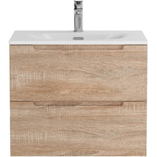 BelBagno Тумба с раковиной Etna 70 подвесная Rovere Bianco с раковиной BB-8099-70