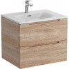 BelBagno Тумба с раковиной Etna 70 подвесная Rovere Bianco с раковиной BB-8099-70