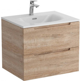 BelBagno Тумба с раковиной Etna 70 подвесная Rovere Bianco с раковиной BB-8099-70
