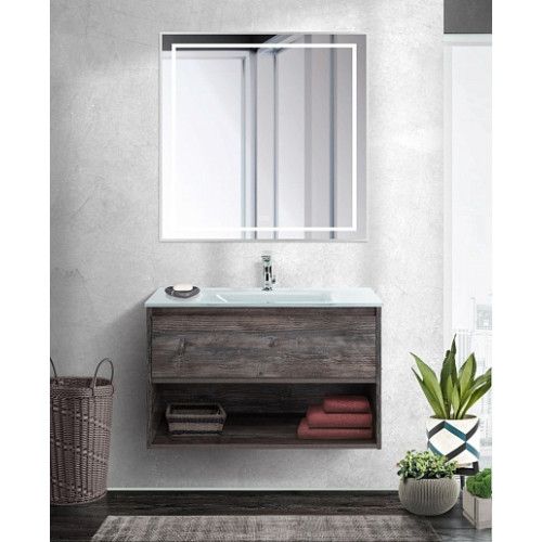 BelBagno Зеркало SPC-KRAFT-800-800-LED-TCH-WARM