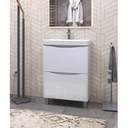 Vigo Тумба под раковину Glem 600-0-2 белая