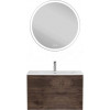 BelBagno Тумба с раковиной Etna 80 подвесная Rovere Moro с раковиной BB-8099-80