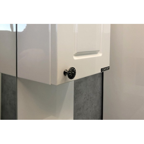 Comforty Зеркальный шкаф Севилья 85 R слоновая кость