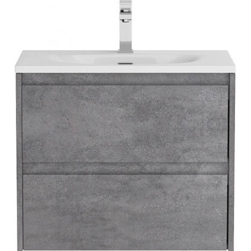 BelBagno Тумба с раковиной Kraft 39 80 подвесная Cemento Grigio с раковиной BB-8099-3-80