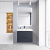 BelBagno Тумба с раковиной Vittoria 90 подвесная Grigio Opaco
