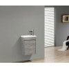 BelBagno Мебель для ванной Pietra mini 40 L Stucco Cemento, TCH