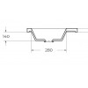 BelBagno Мебель для ванной Pietra mini 40 L Stucco Cemento, TCH