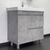 Comforty Мебель для ванной Осло 80Н бетон светлый