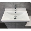 Comforty Мебель для ванной Осло 60 подвесная с зеркальным шкафом бетон светлый