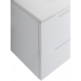 BelBagno Тумба с раковиной Etna 100 L подвесная Bianco Lucido