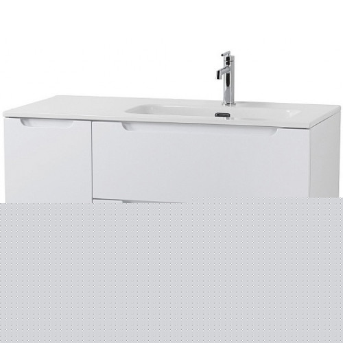 BelBagno Тумба с раковиной Etna 100 R подвесная Bianco Lucido