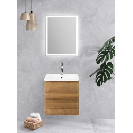 BelBagno Тумба с раковиной Albano-Cer 60 подвесная Rovere Rustico