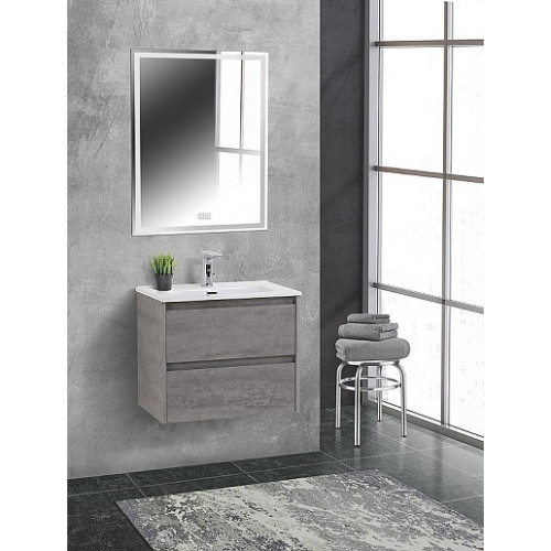 BelBagno Мебель для ванной Kraft 39 70 Cemento Grigio с раковиной BB-8099-3-70