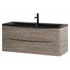 BelBagno Тумба с раковиной Acqua 120 подвесная Pino Scania с раковиной BB1200/455-LV-ART-ALR-NERO