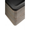 BelBagno Тумба с раковиной Acqua 120 подвесная Pino Scania с раковиной BB1200/455-LV-ART-ALR-NERO