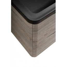 BelBagno Тумба с раковиной Acqua 120 подвесная Pino Scania с раковиной BB1200/455-LV-ART-ALR-NERO