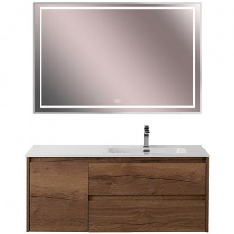 BelBagno Тумба с раковиной Kraft 120 R подвесная Rovere Tabacco