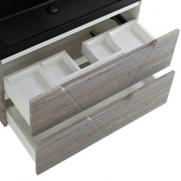 BelBagno Мебель для ванной Vittoria 100 подвесная Pino с раковиной BB1000/450-LV-ART-AST-NERO