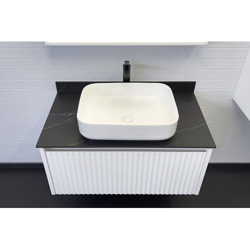 Comforty Мебель для ванной Марсель 90 T-Y9378 подвесная белая матовая