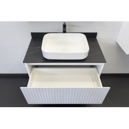 Comforty Мебель для ванной Марсель 90 T-Y9378 подвесная белая матовая