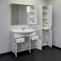 Comforty Мебель для ванной Сочи 100 белая