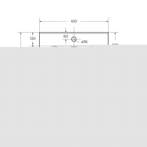 BelBagno Тумба с раковиной Etna 60 подвесная Rovere Bianco с раковиной BB-8099-60