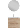BelBagno Тумба с раковиной Etna 60 подвесная Rovere Bianco с раковиной BB-8099-60