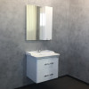 Comforty Тумба с раковиной Неаполь 65 подвесная белая