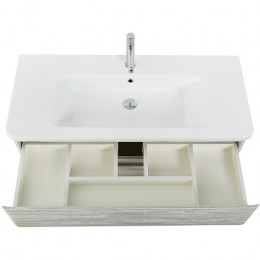 BelBagno Тумба с раковиной Albano-Cer 105 подвесная Rovere Vintage Bianco