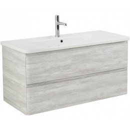 BelBagno Тумба с раковиной Albano-Cer 105 подвесная Rovere Vintage Bianco