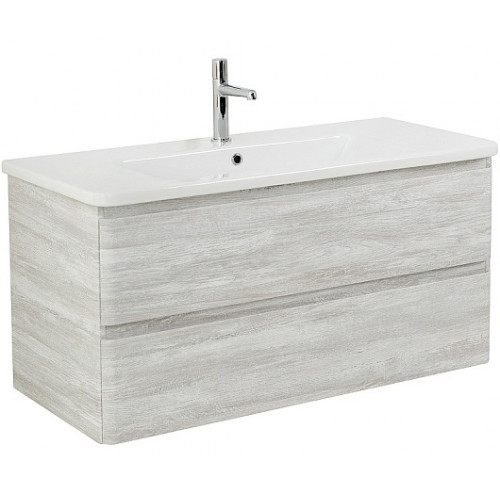 BelBagno Тумба с раковиной Albano-Cer 105 подвесная Rovere Vintage Bianco