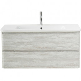 BelBagno Тумба с раковиной Albano-Cer 105 подвесная Rovere Vintage Bianco