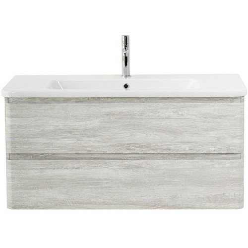 BelBagno Тумба с раковиной Albano-Cer 105 подвесная Rovere Vintage Bianco