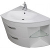 De Aqua Мебель для ванной Трио Люкс 90 L, зеркало Экстра EXT 90 P