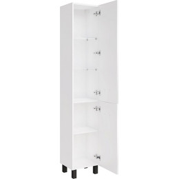 ASB-Mebel Шкаф пенал Санта 35 белый