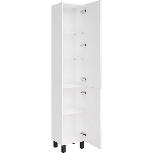 ASB-Mebel Шкаф пенал Санта 35 белый