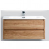 BelBagno Тумба с раковиной Kraft 100 подвесная Rovere Nebrasca Nature