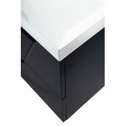 BelBagno Тумба с раковиной Vittoria 80 подвесная Grigio Opaco