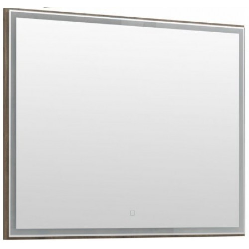 Aquanet Зеркало Nova Lite 100 дуб рустикальный