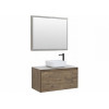Aquanet Зеркало Nova Lite 100 дуб рустикальный