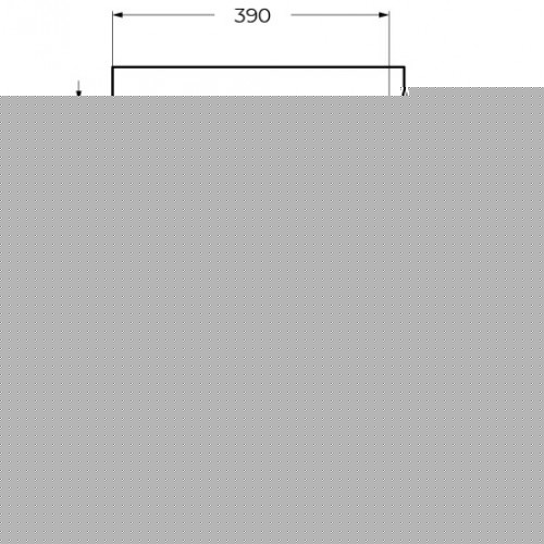 BelBagno Тумба с раковиной Kraft 39 50 подвесная Bianco Opaco с раковиной BB-8099-3-50