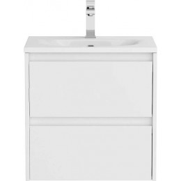 BelBagno Тумба с раковиной Kraft 39 50 подвесная Bianco Opaco с раковиной BB-8099-3-50