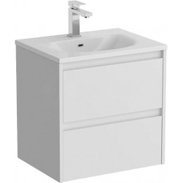 BelBagno Тумба с раковиной Kraft 39 50 подвесная Bianco Opaco с раковиной BB-8099-3-50