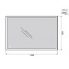 BelBagno Зеркало SPC-GRT-1200-800-LED-TCH-PHONE