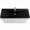 BelBagno Мебель для ванной Albano 120 напольная Bianco Lucido с раковиной BB1200/455-LV-ART-ALR-NERO