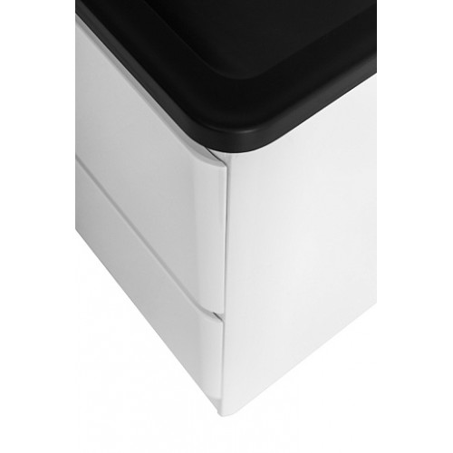 BelBagno Мебель для ванной Albano 120 напольная Bianco Lucido с раковиной BB1200/455-LV-ART-ALR-NERO