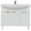 Misty Тумба для умывальника Джулия 105 белая White