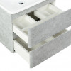BelBagno Тумба с раковиной Albano 70 подвесная Cemento Verona Grigio
