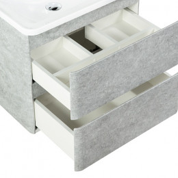 BelBagno Тумба с раковиной Albano 70 подвесная Cemento Verona Grigio