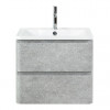 BelBagno Тумба с раковиной Albano 70 подвесная Cemento Verona Grigio